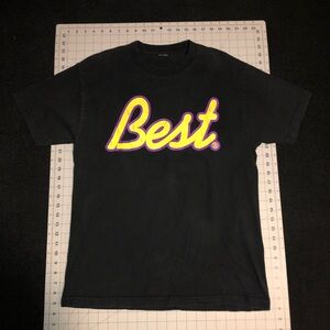 Best. Size Large. Black color. Short Sleeve Shirt.